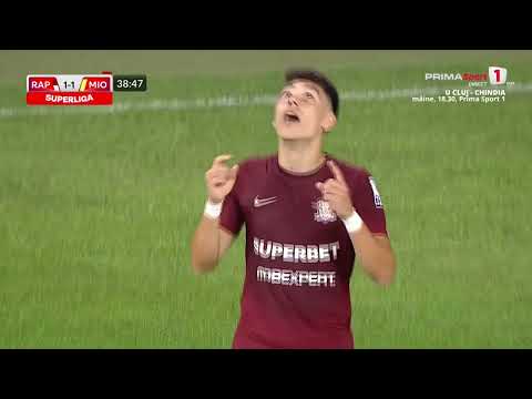 GOOOL! Rapid - CS Mioveni 1-1. Sefer restabilește egalitatea