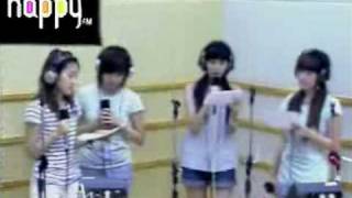 SNSD - Because I'm a girl (KISS) @ FM Inkigayo Aug20.2007 GIRLS' GENERATION Live