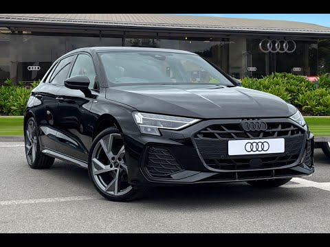 Brand New Audi A3 1.5 TFSI 35 Black Edition Sportback S Tronic | Blackburn Audi