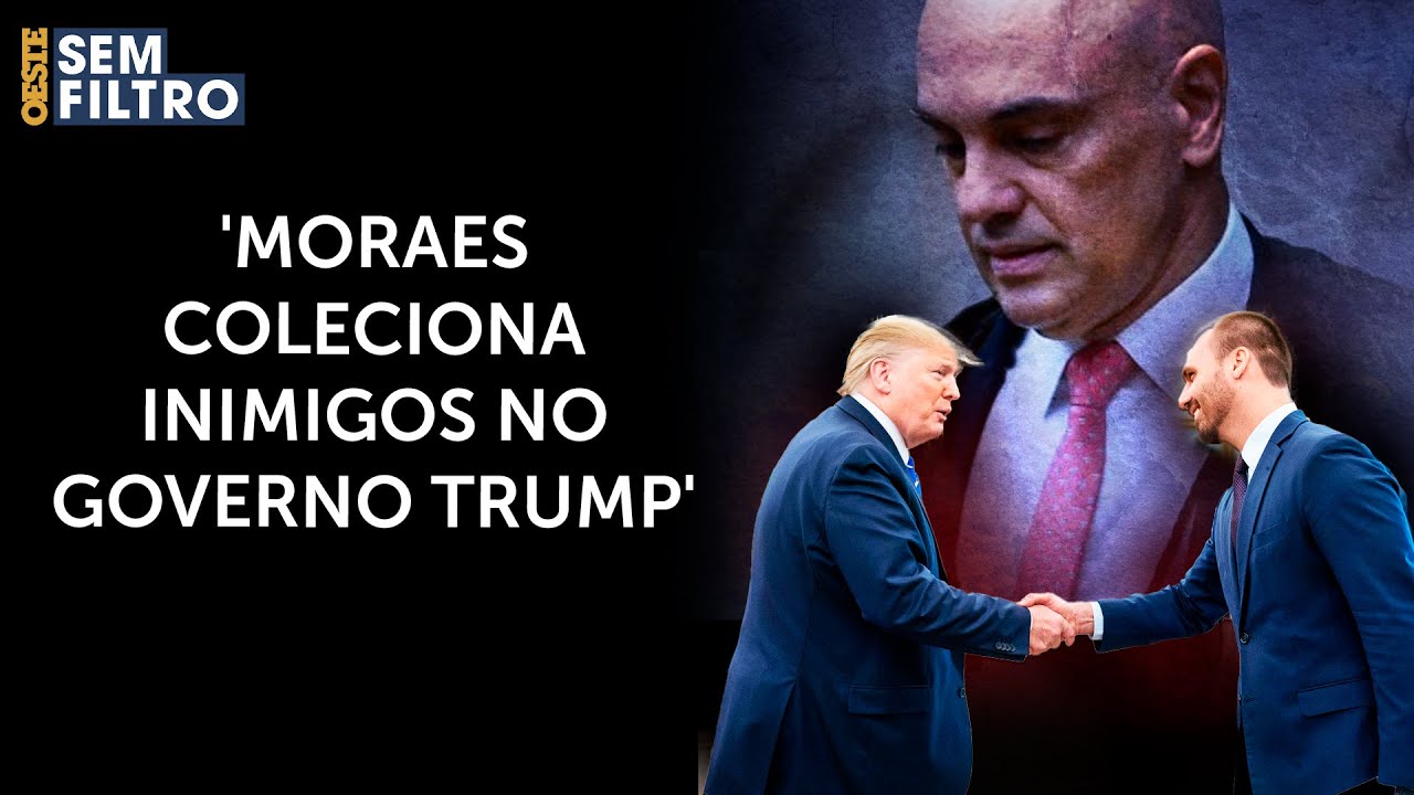 EXCLUSIVO: 'Moraes está sem saída e não vai parar de perseguir', alerta Eduardo Bolsonaro
