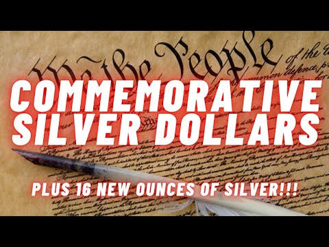 📜I Bought 16 Random Commemorative Silver Dollars & Guess What Happened? Plus 16 OZ of New Silver!🪙