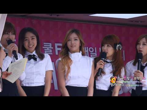 [14.04.11] 에이핑크(A-Pink) 이소라의 가요광장 앞마당 콘서트공연(보미위주) by 엘리자베스