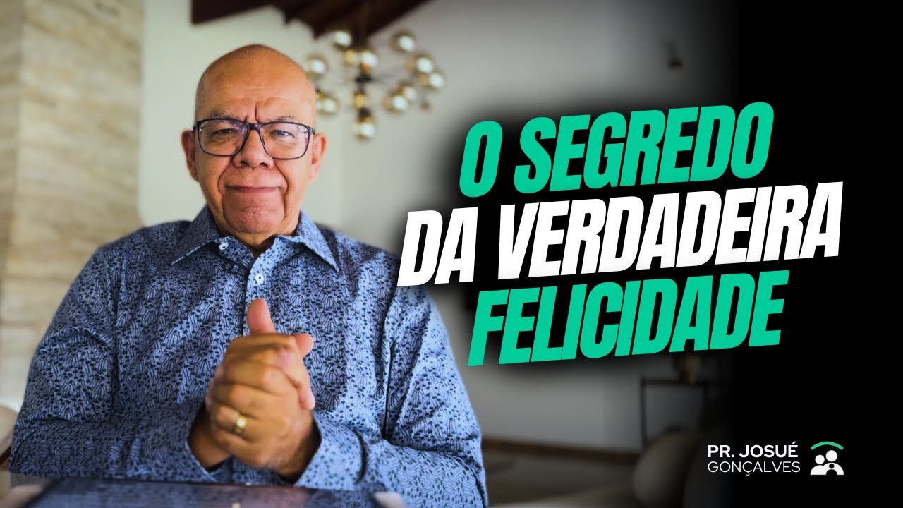 Você tem CONFIADO no SENHOR? a VERDADE que vai TRANSFORMAR sua VIDA! | Pr. Josué Gonçalves