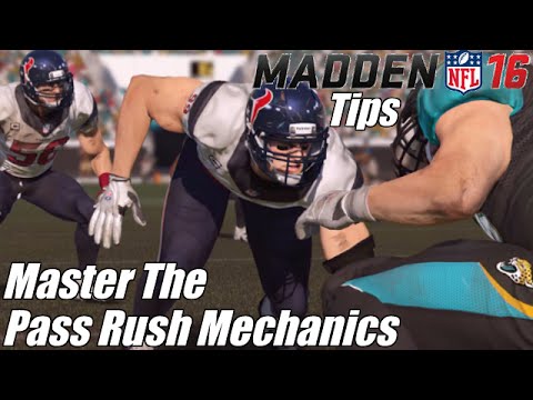 Madden 16 Tips | Master The Defensive Pass Rush Mechanics!