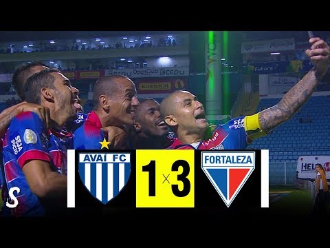 AVAÍ 1 X 3 FORTALEZA -GOLAÇO DE BICICLETA - Melhores Momentos - Completo - 30/10/2019 - HD