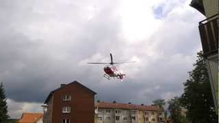 preview picture of video 'EC 135 Christoph 44 startet in Northeim.'
