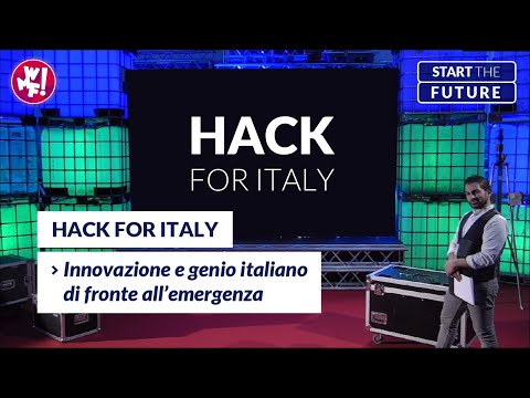 Presentazione dei 3 progetti vincitori di Hack for Italy