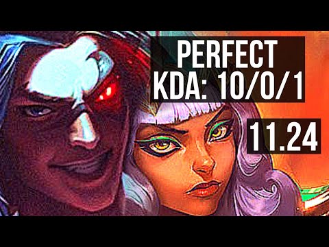 KAYN vs QIYANA (JNG) | 10/0/1, Legendary, 600+ games, 1.0M mastery | EUW Master | 11.24