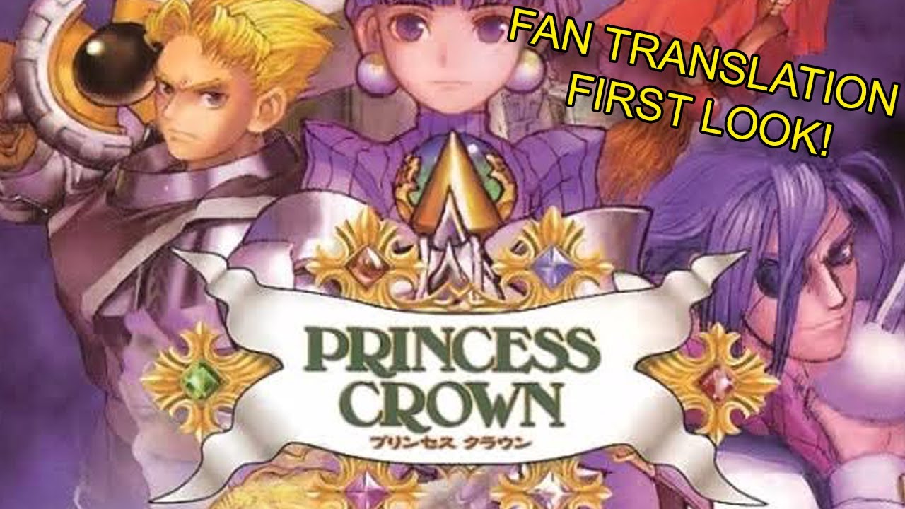 Princess Crown IN ENGLISH ON SEGA SATURN!