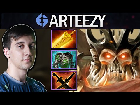 EG.ARTEEZY WRAITH KING WITH RADIANCE - CUIRASS - DOTA 2 7.29 GAMEPLAY