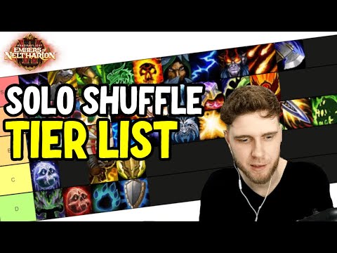 10.1 SOLO SHUFFLE TIER LIST (BEST CLASSES TO PLAY!) - Dragonflight PvP