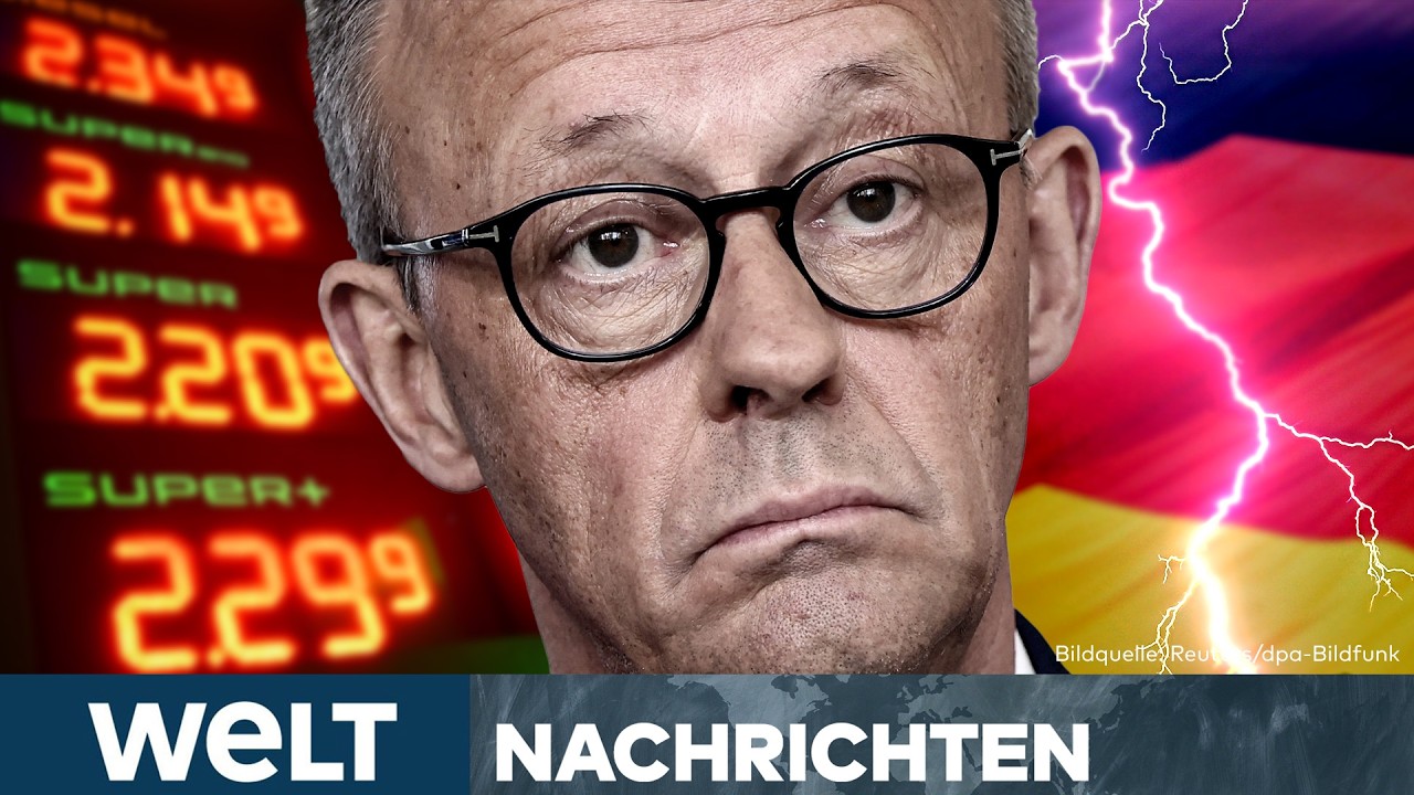 DEUTSCHLAND: Genervter Merz lädt zu Krisentreffen – Regierungszoff um Spritpreise eskaliert! STREAM