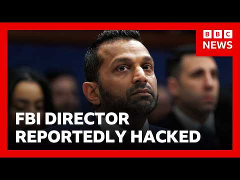 Email account of FBI director Kash Patel reportedly hacked | BBC News