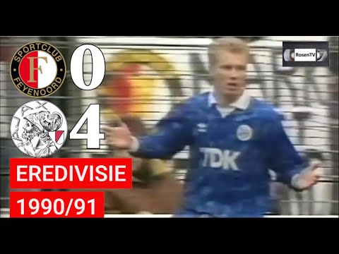 FEYENOORD 0-4 AJAX / EREDIVISIE 1990-91