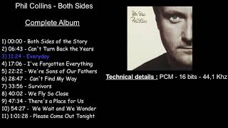Phil Collins - Both Sides [Full Album]