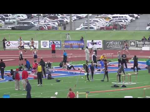 PIAA STATE CHAMPIONSHIPS AA BOYS 400 M PRELIMS HEAT 4  ANDREW SNYDER WINS HEAT 4