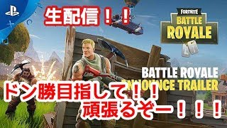 フレンドさんとドン勝目指してフォートナイト！！