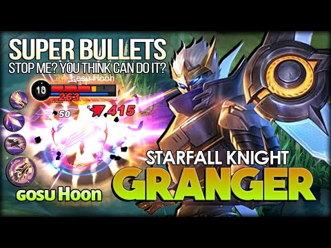 Untouched Starfall Knight Granger! Brutal Bullet by ɢᴏsᴜ Hoon - Mobile Legends: Bang Bang