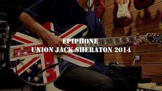 Video thumbnail for Review Epiphone Union Jack Sheraton 2014 by Fusionmusic Studio