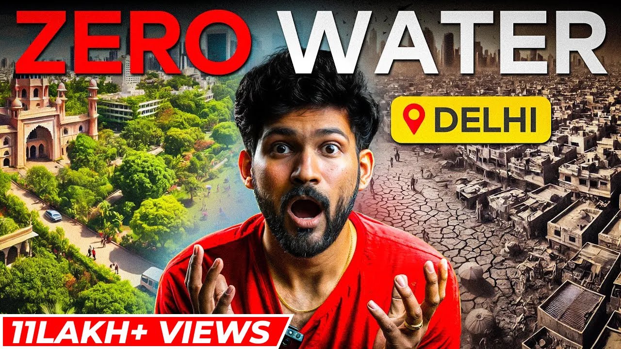 Delhi has ZERO water | Delhi water crisis explained | Abhi and Niyu