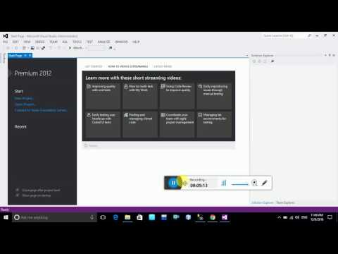 How to Install Visual Studio 2012 in window 10,7,8 with Example