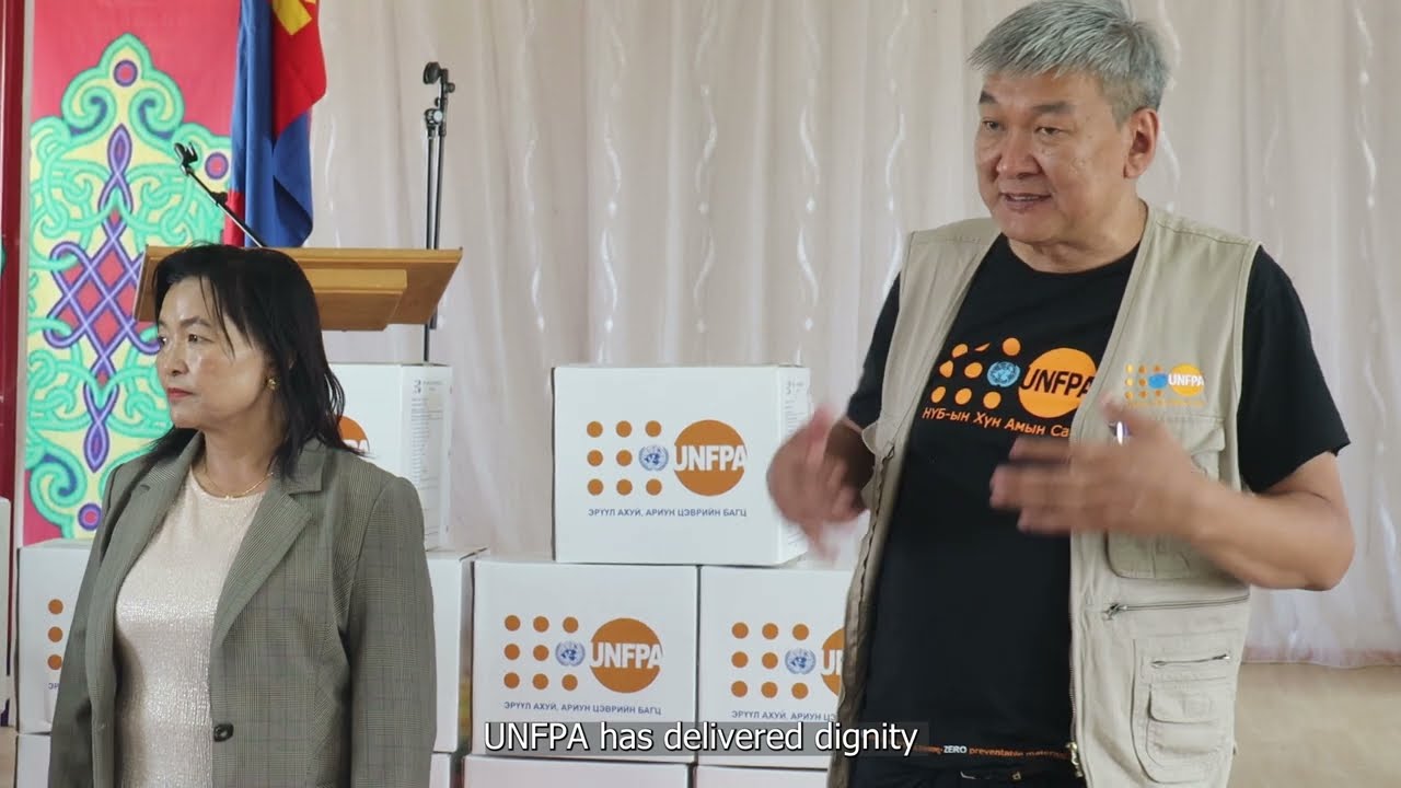Delivering dignity and support: UNFPA responds to the dzud crisis of 2024