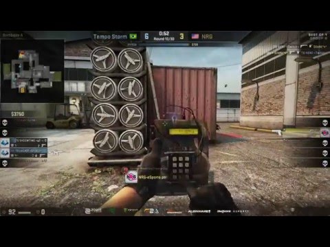 CS:GO Dreamhack Austin 2016: Tempo Storm vs. NRG Highlights Game 1 of 1