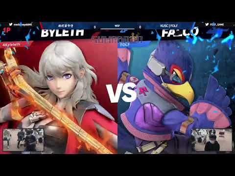 第7回スマバトSPライト めだまやき(ベレス) VS KUSC|FOLF(ファルコ)勝者側準決勝 -スマブラSP大阪大会