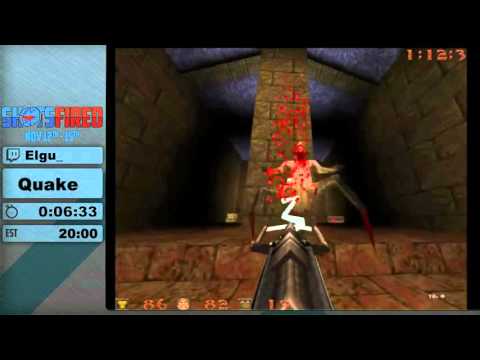 Quake (Any%) in 14:07 by Elgu_ - Shots Fired Marathon