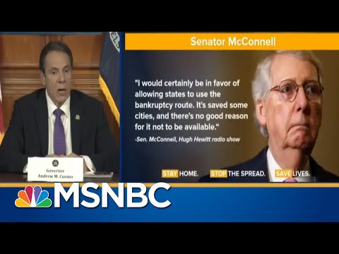 アンドリュー・クオモ：州のためのMcConnell's Bankruptcy Suggestion Is 'Really Dumb' ｜MSNBC (Andrew Cuomo: McConnell's Bankruptcy Suggestion For States Is 'Really Dumb' | MSNBC)