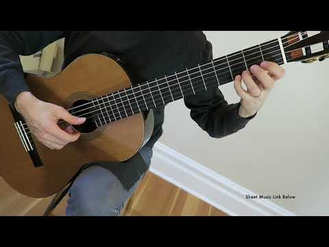 Andantino Op.241, No.5 by Carulli - Easy Classical Guitar (Level 1)