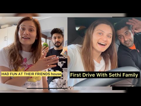 Driving NEW CAR Highway Pe In UK ???????? | Sethi’s LAST DAY At Home | THANK YOU Divya And Arjuna ❤️