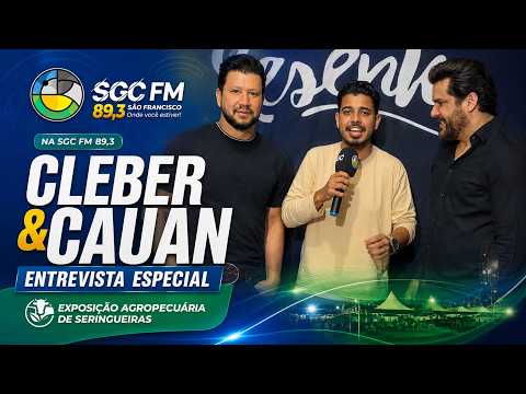 Cleber & Cauan na Exposição Agropecuária de Seringueiras | Entrevista Especial SGC FM