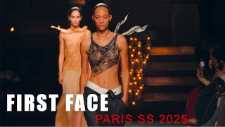 FIRST FACE Model | Paris SS 2025 - 4K