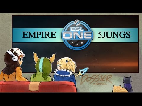 [ Dota2 ] EMPIRE vs 5JUNGS - ESL One New York 2015 : European Qualifier - Thai Caster