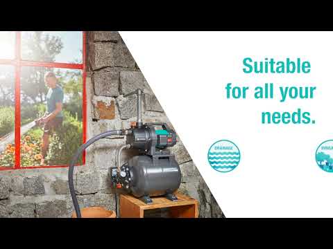 Gardena Automatinis lietaus vandens bako siurblys 4700/2 inox video