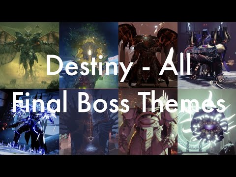 Destiny - All Final Boss Themes (2014-2024)