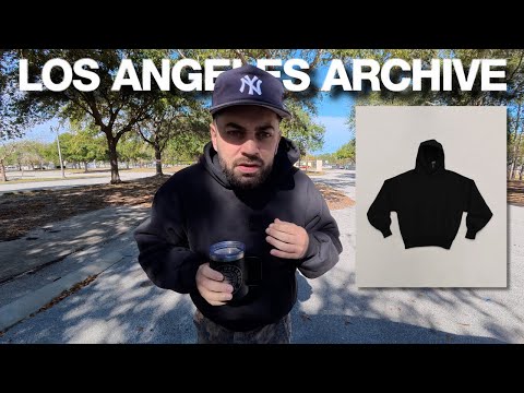 Los Angeles Archive 2020 Vision Hoodie (Black)