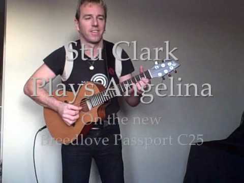 Angelina Stu Clark On The Amazing BreedLove C25 Passport Alto Guitar