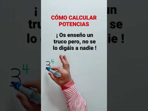 Cómo calcular POTENCIAS