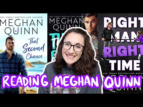 I read three Meghan Quinn books to see if her books are for me | Author Binge Reading Vlog