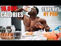 16,000 CALORIE at 1 day out / NY pro
