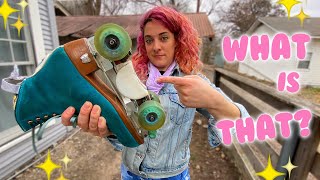 What is that thing on the bottom of your roller skate?!