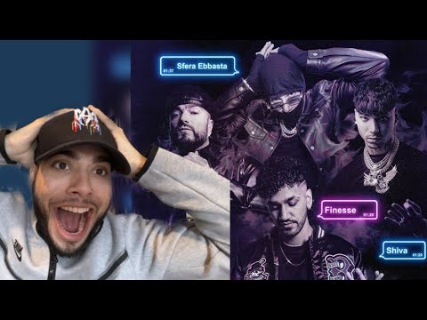 NEW YORK AMERICAN REACTS TO ITALIAN RAP | Finesse - Gelosa ft. Shiva, Guè & Sfera Ebbasta