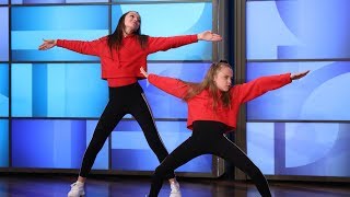 Young Dancers Taylor and Reese Hatala Light Up the Stage video