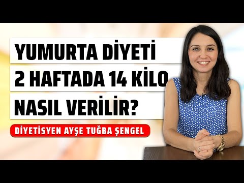 Yumurta Diyeti ile 2 Haftada 14 Kilo Nasıl Verilir? Zayıflatan Diyet Listesi
