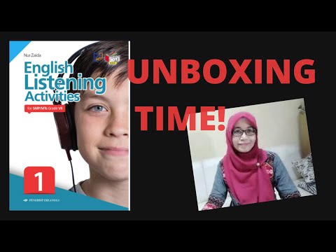 UNBOXING BOOKS - ENGLISH LISTENING ACTIVITIES
