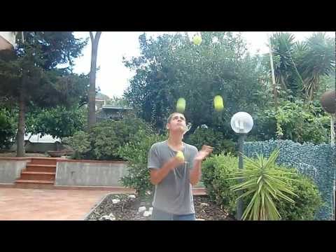 Fede Juggling Shower (4 balls)