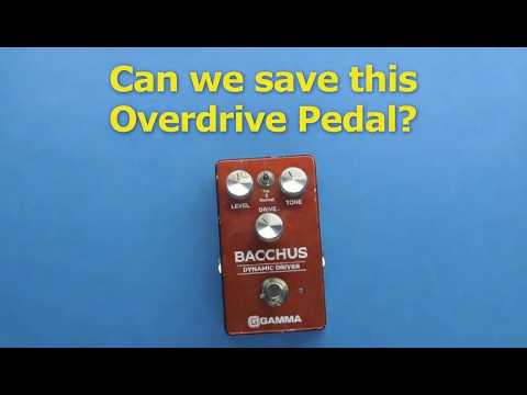 Guitar Overdrive Pedal Repair