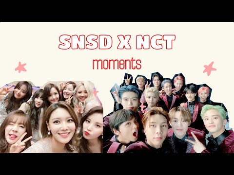 SNSD x NCT moments because SM fam